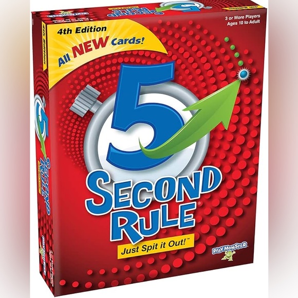 5 Second Rule 4th Edition Game - Picture 1 of 3